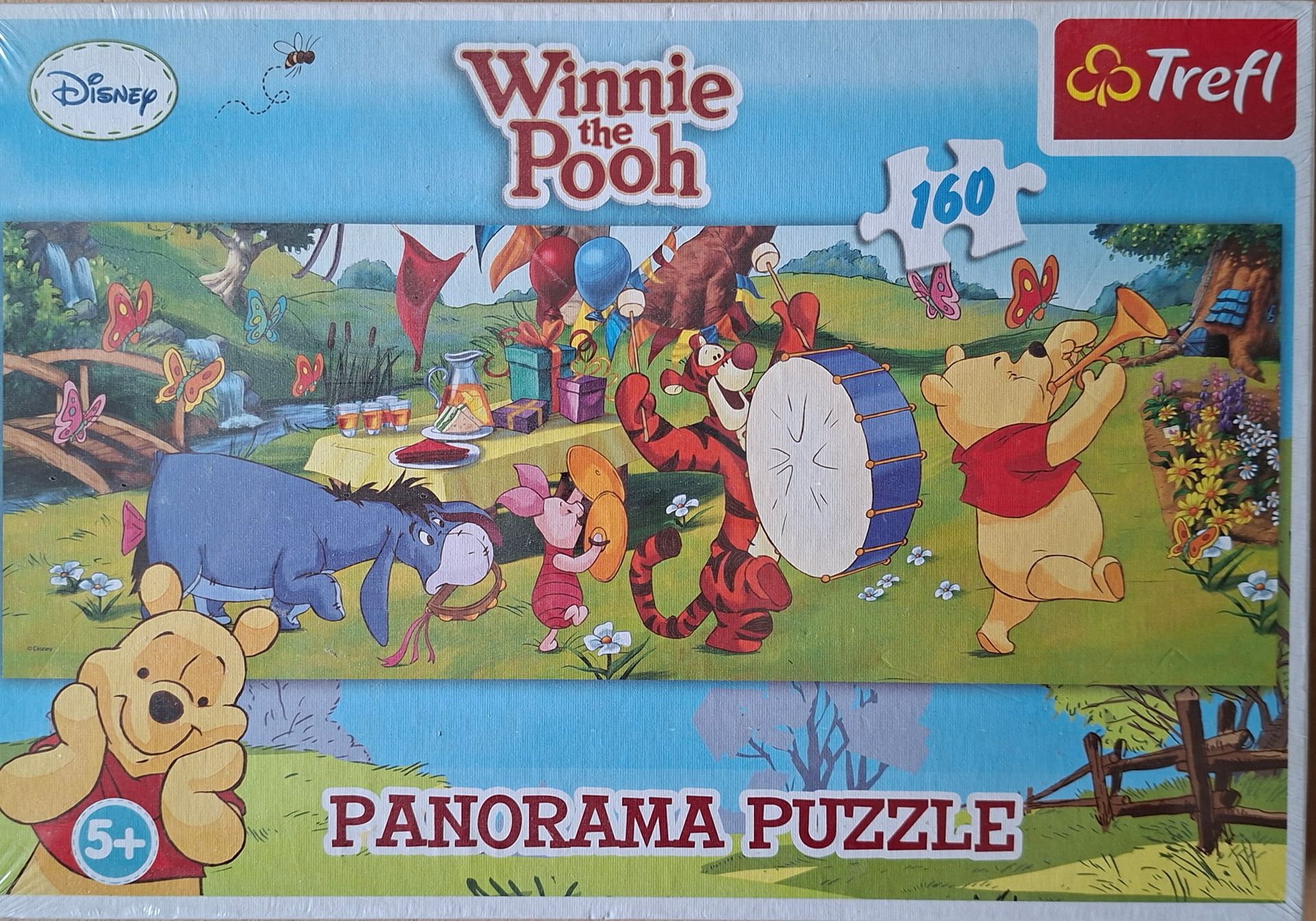 Trefl Disney Winnie the Pooh panorama legpuzzel - 160 stukjes