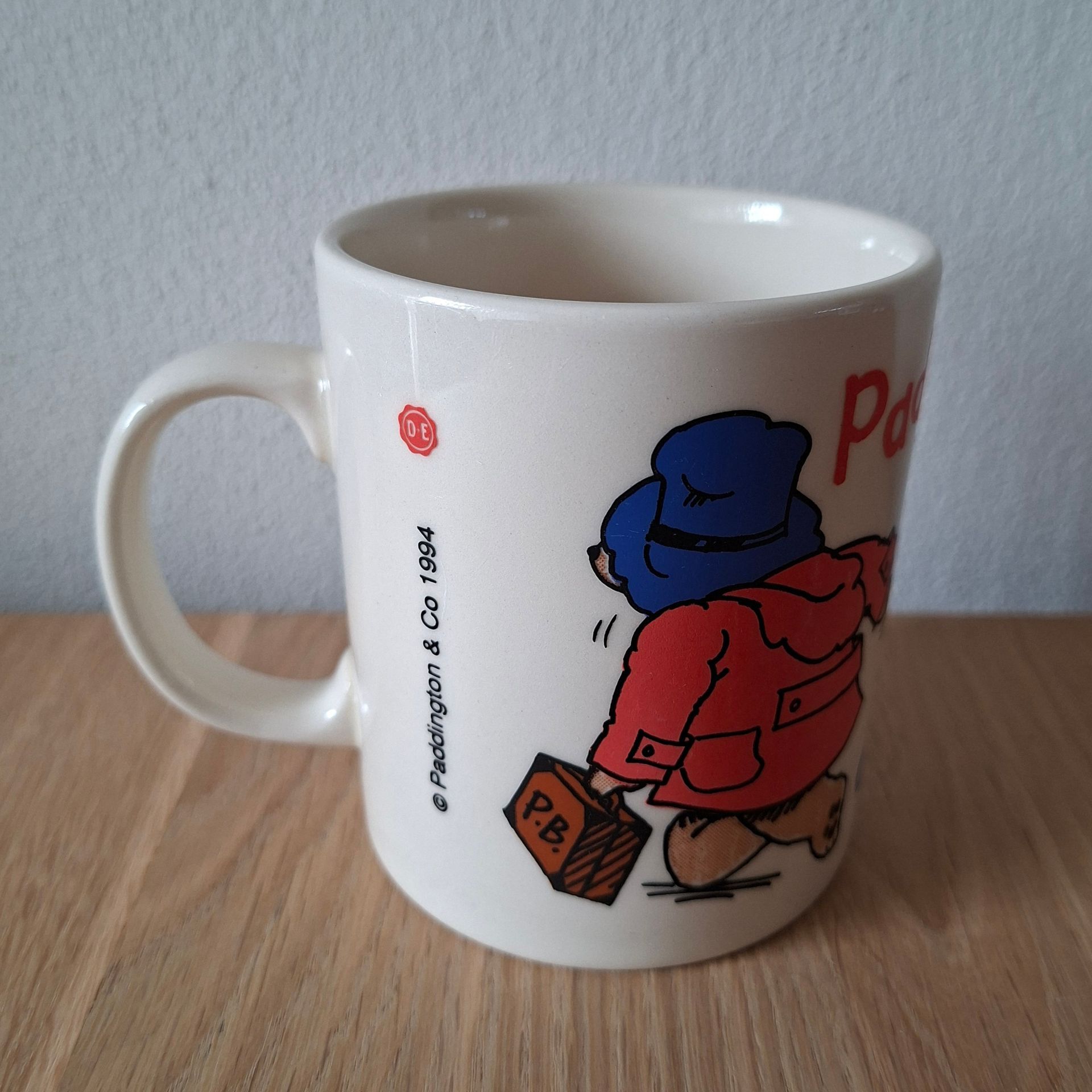 Vintage Douwe Egberts Beertje Paddington mok - Take a break