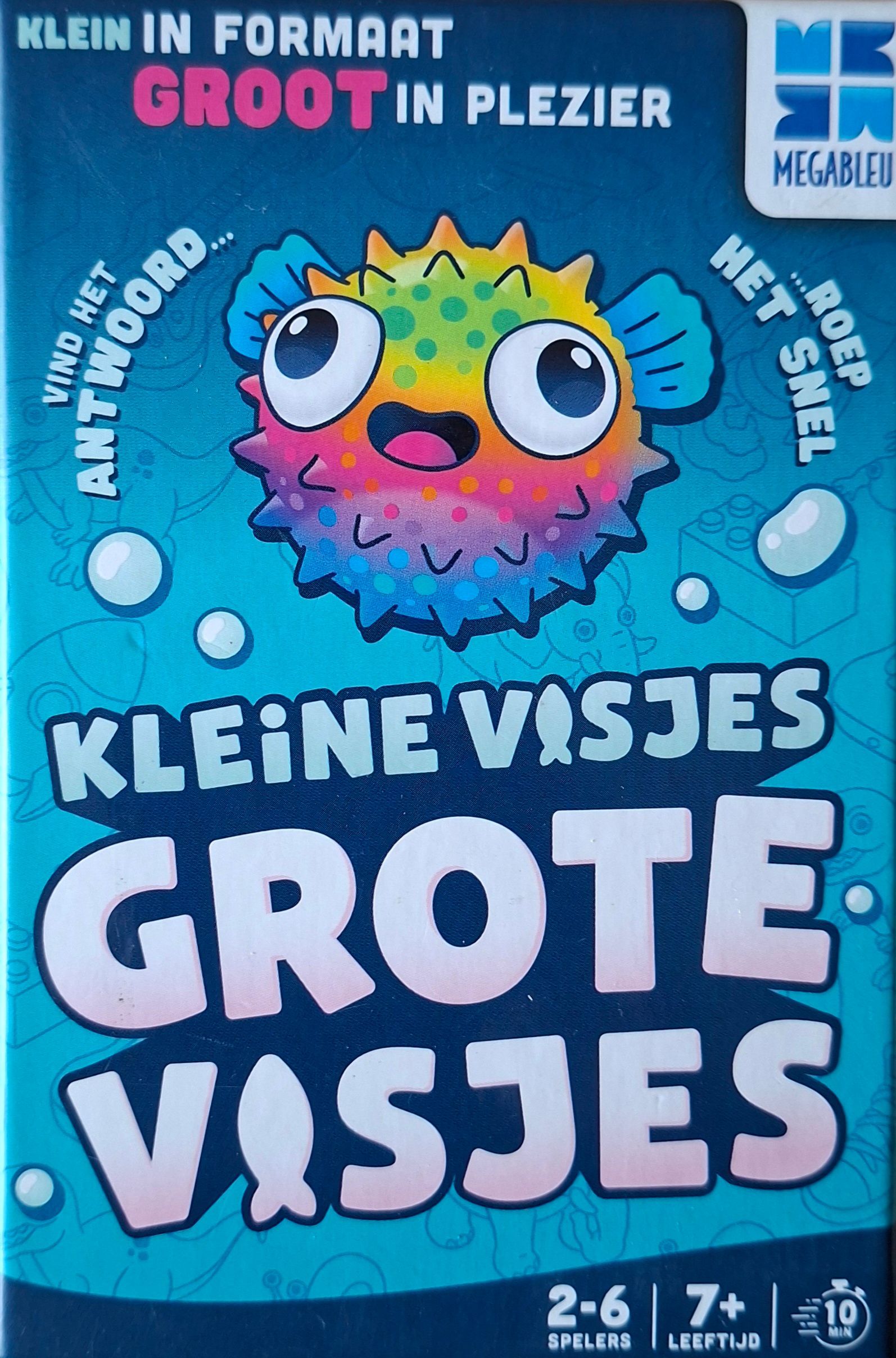 Kaartspel Kleine Visjes, Grote Visjes - Megableu