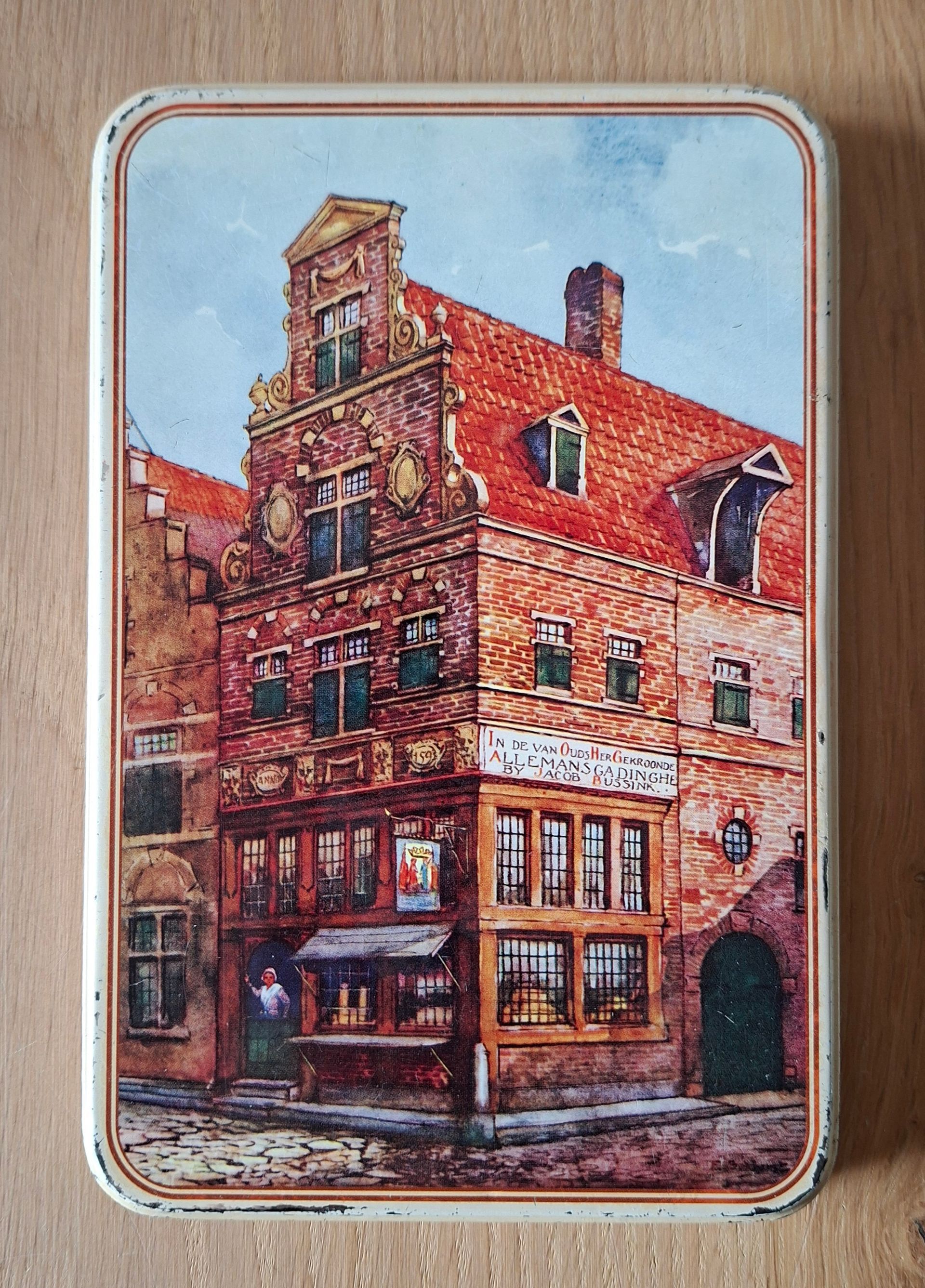 Bussink Gevelblik Deventer Koek - koektrommel