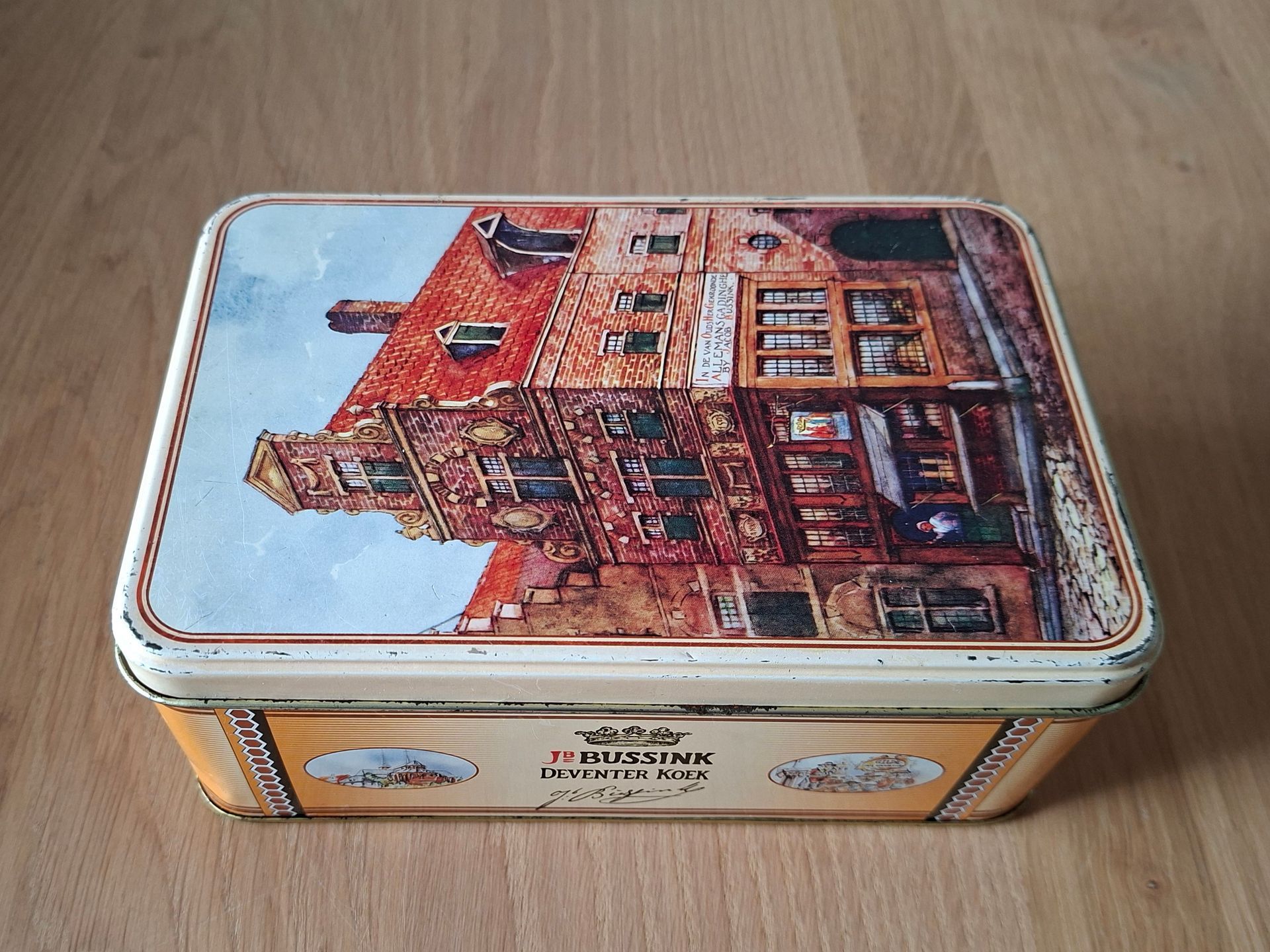 Bussink Gevelblik Deventer Koek - koektrommel