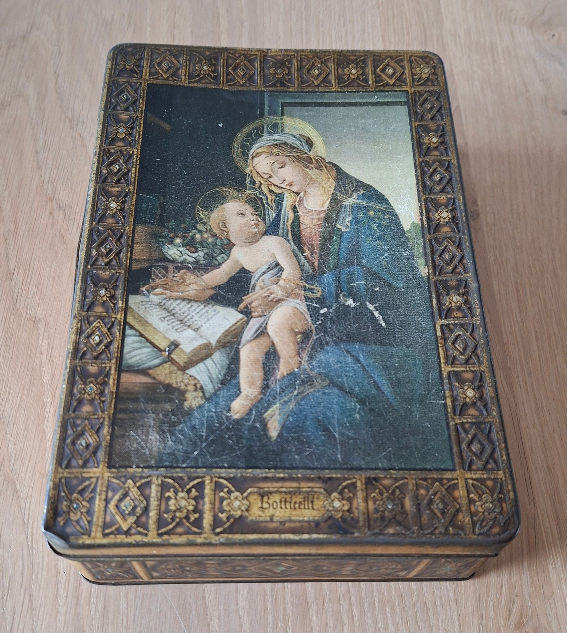 Vintage koekblik van De Beukelaer