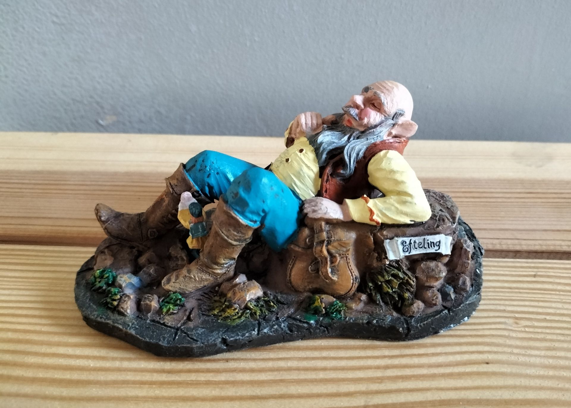 LuVille Efteling beeld van De Reus en Klein Duimpje.