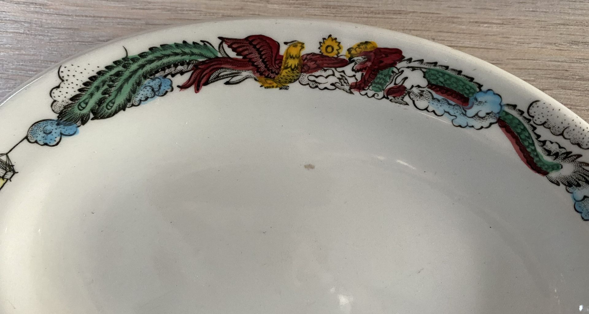 Vintage bonbonschaaltje Dragon van Grindley & Co LTD.