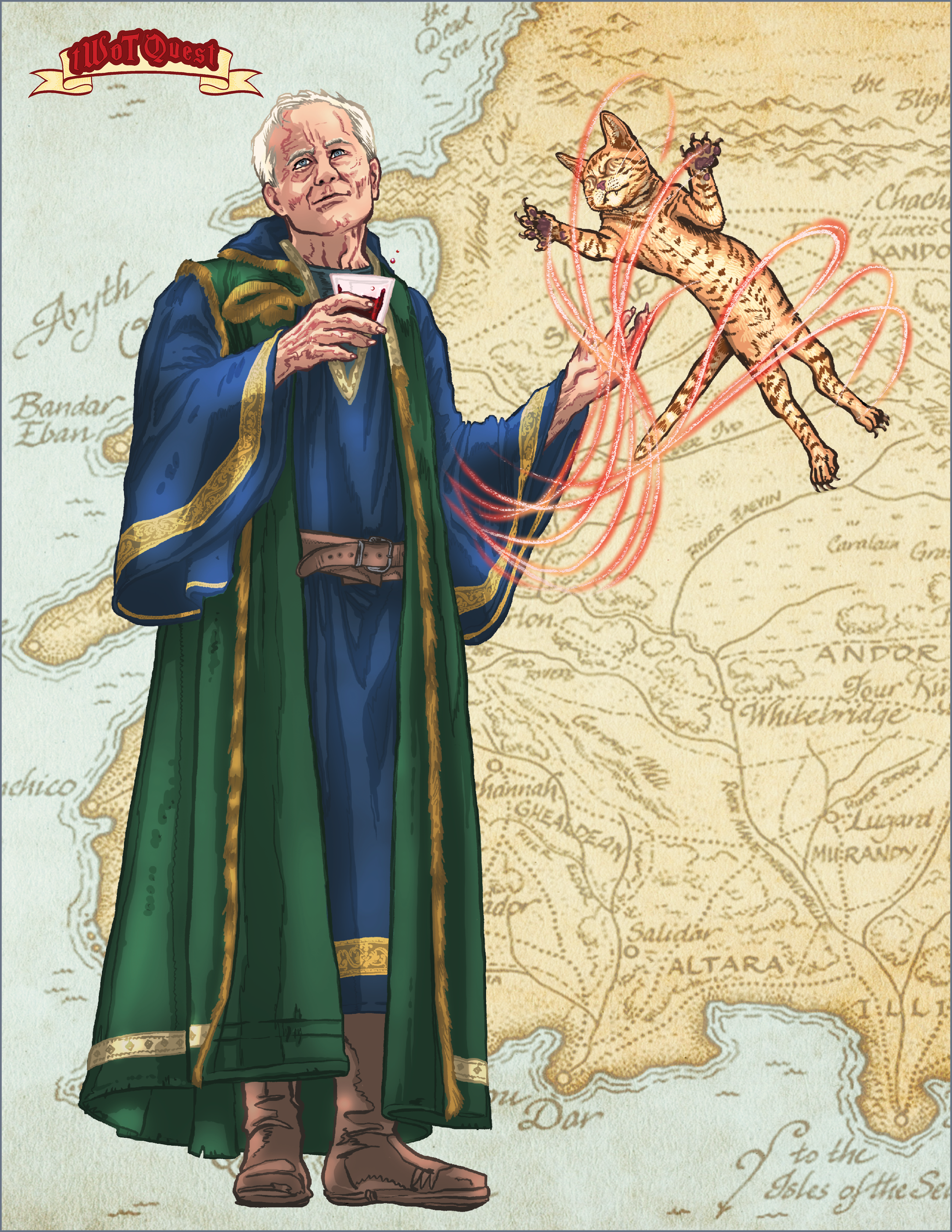 Aginor, tWoTQuest, the Wheel of Time, Alan Romanczuk