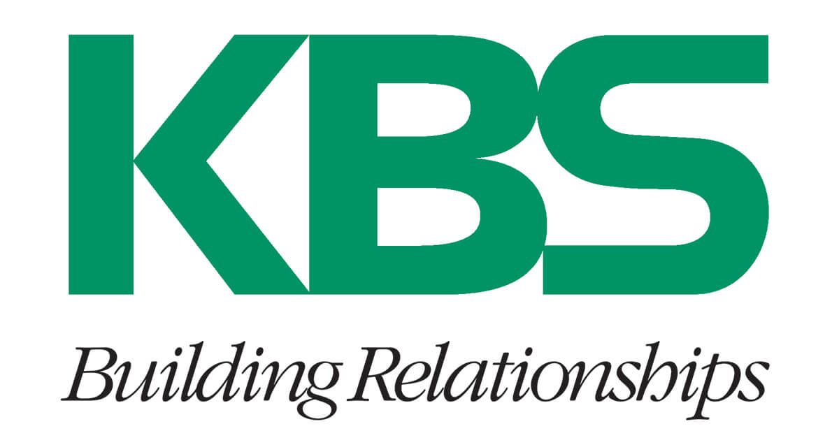 KBS logo with green