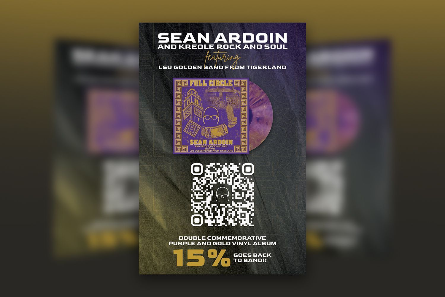 Sean Ardoin Table Tent