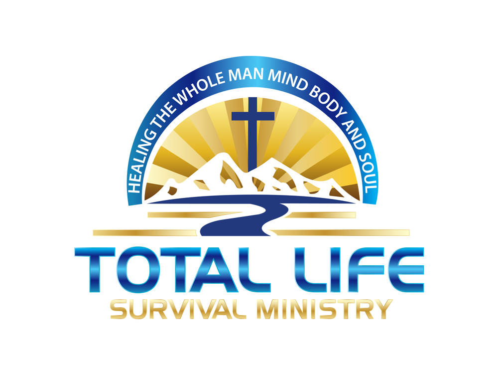 A logo for a total life survival ministry