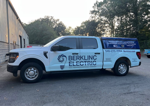 White truck with