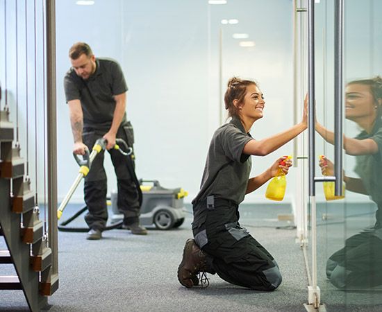 Two Worker Cleaning — Champaign, IL — Illini Cleaning Services Two Worker Cleaning — Champaign, IL — Illini Cleaning Services