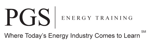 PGS Energy Training logo with tagline “Where Today’s Energy Industry Comes to Learn”