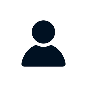 Generic gray user profile icon with circular avatar silhouette on a light background