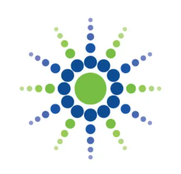 E4 Carolinas logo. A green dot in the center with blue and green starburst.