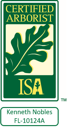 A certified arborist logo for kenneth nobles