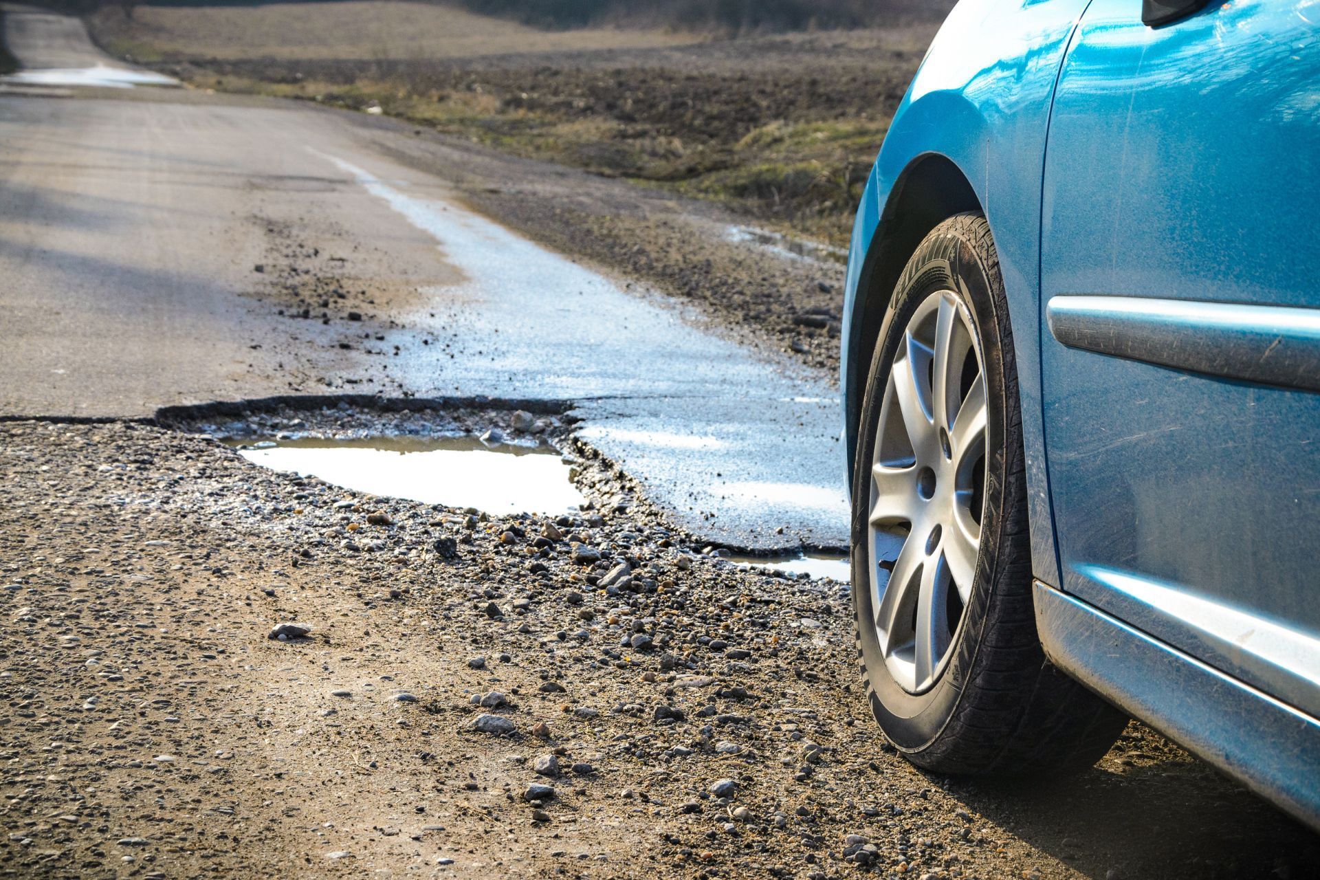 What Happens if Your Vehicle Is Damaged by a Pothole?