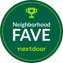 Nextdoor logo with green house icon and green text on a white background