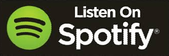 A logo for spotify that says listen on spotify