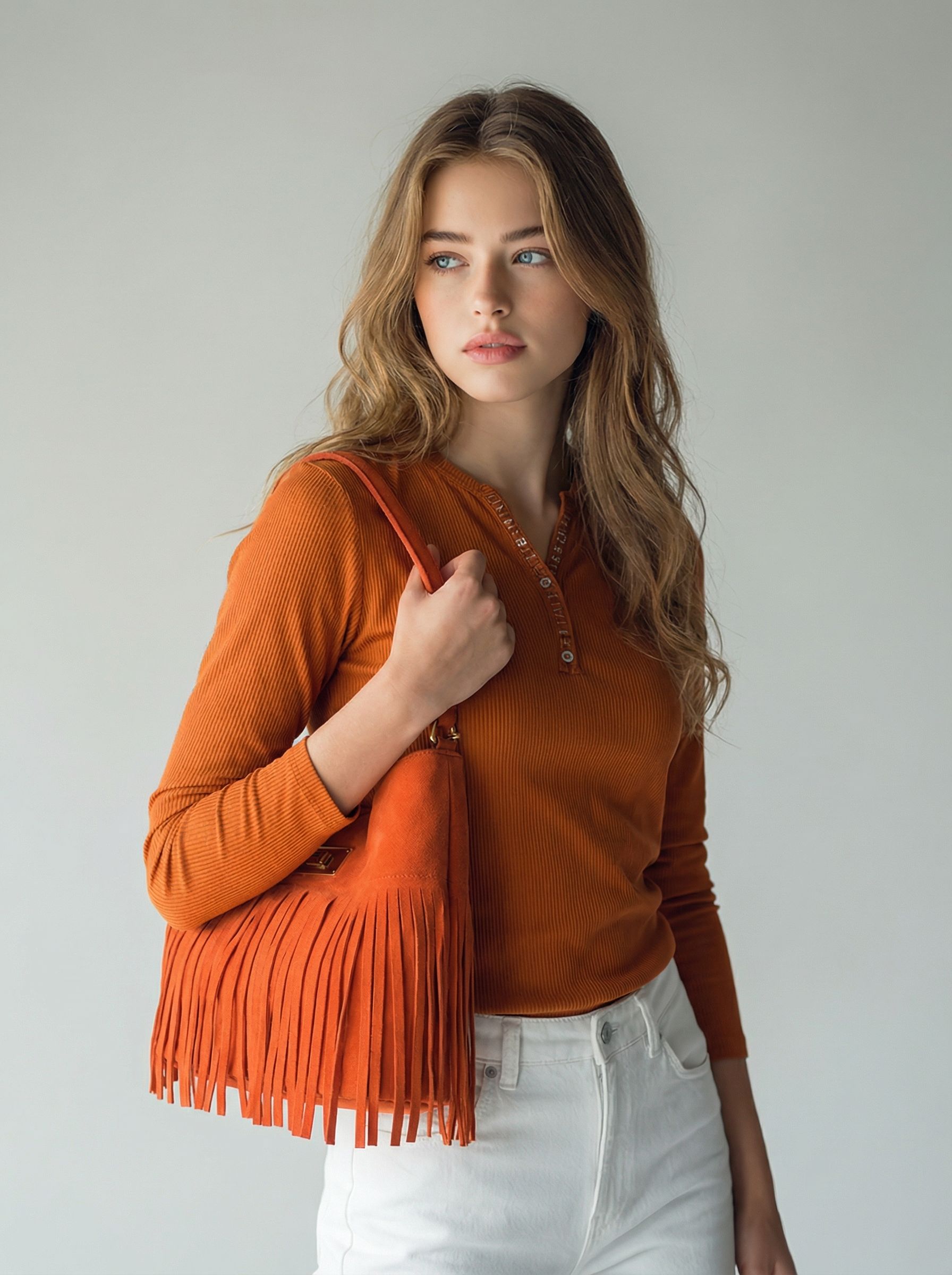 Ermanno Scervino: Small Hobo Azalea con Tracolla Removibile