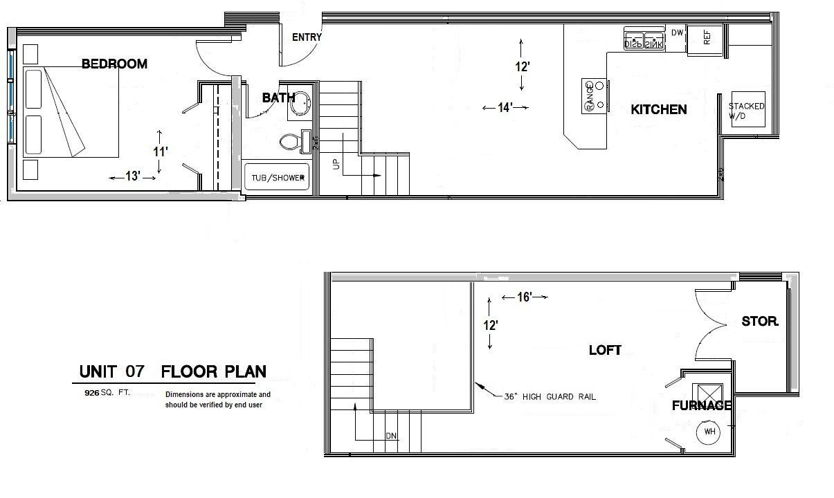 The Old Chapel Apartments floorplan