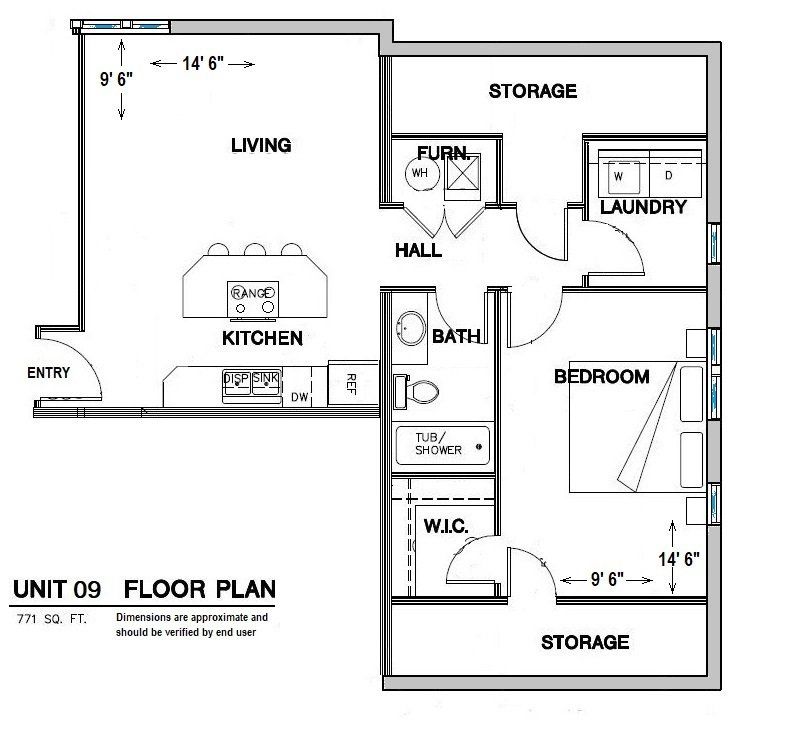 The Old Chapel Apartments floorplan