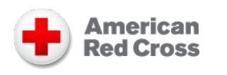 The American Red Cross logo featuring a red cross inside a white circle next to the words American Red Cross in gray.