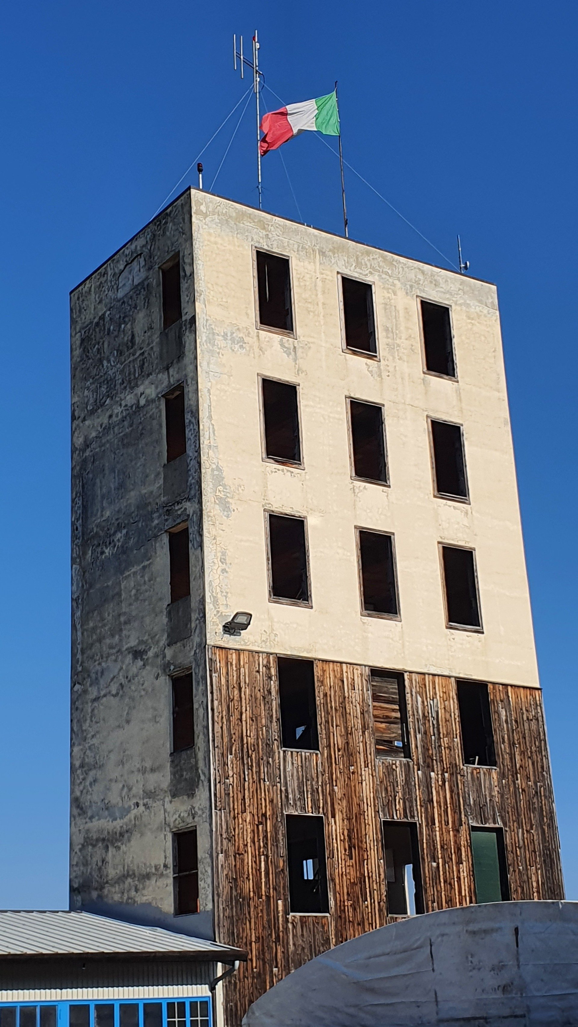 Il centro trasmettente di Biella