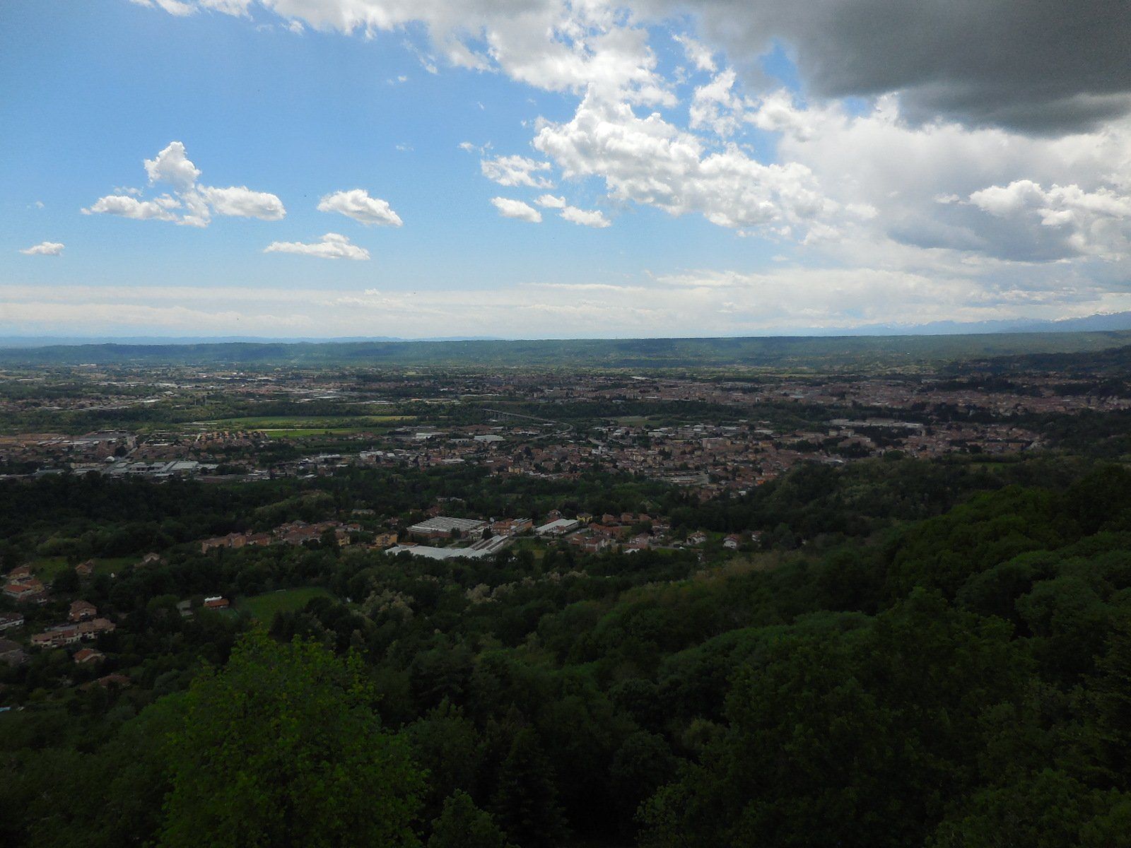 Il panorama Biellese visto dalle nostre antenne
