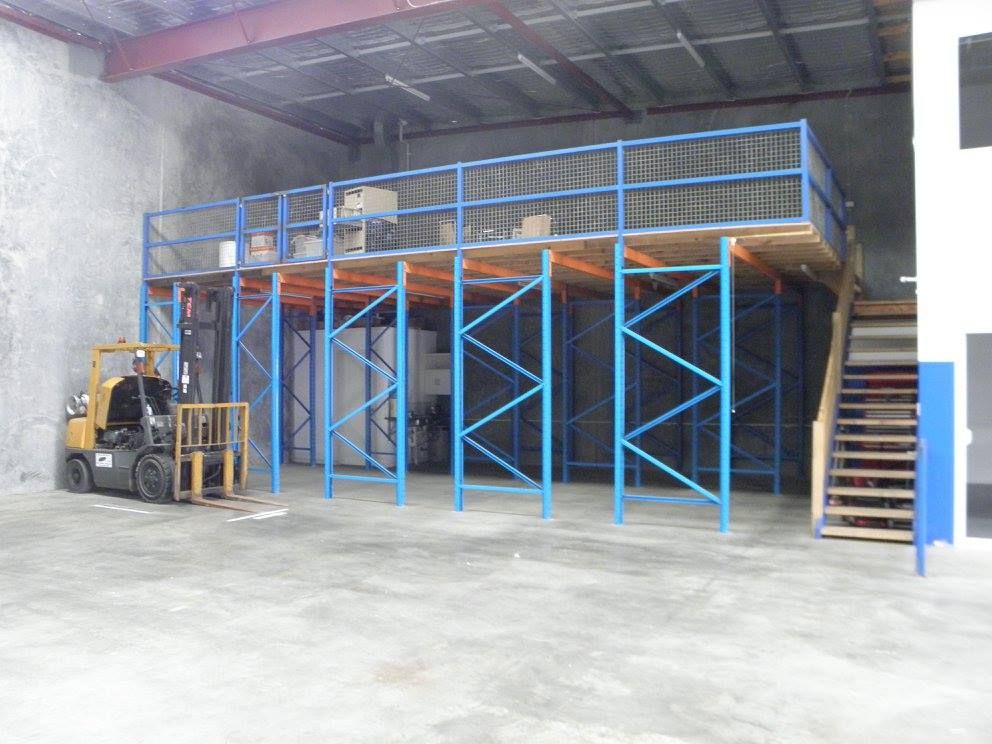 A Forklift is Parked in the Middle of a Warehouse — North Coast Storage in North Boambee Valley, NSW