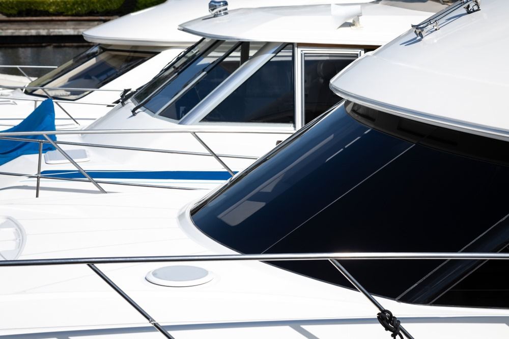 A Row of Boats Are Parked Next to Each Other — North Coast Storage in North Boambee Valley, NSW