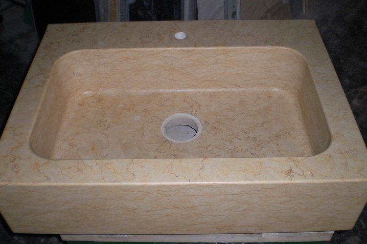 lavandino in marmo, lavabo in pietra, lavorazione marmi arredamento