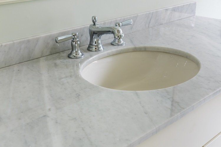 lavandino in marmo, lavabo in pietra, lavorazione marmi arredamento