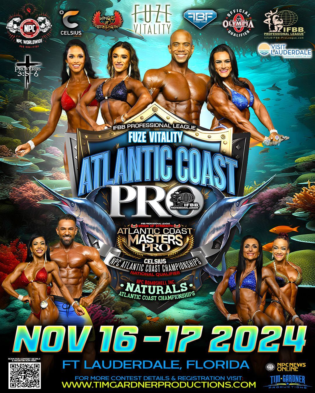 A poster for the hurricane pro hot spot tanning championships