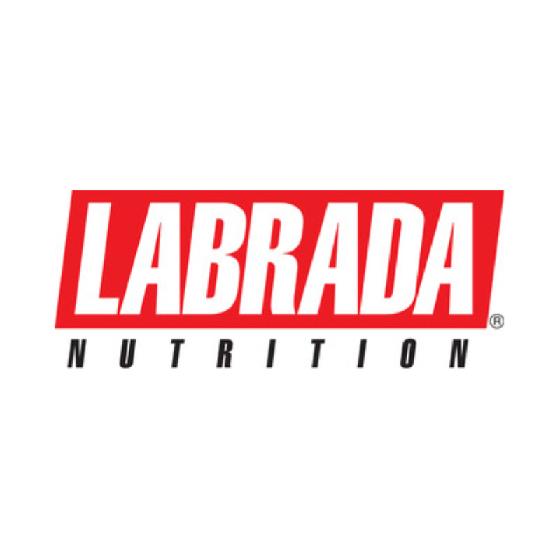 Labrada Nutrition logo in red, black, and white text