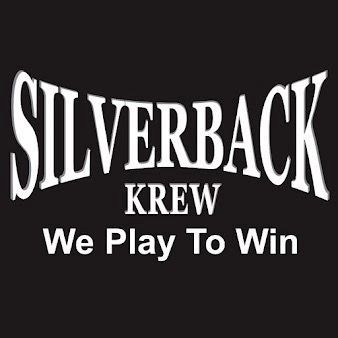 Silverback Krew logo in white on black with the tagline “We Play To Win”