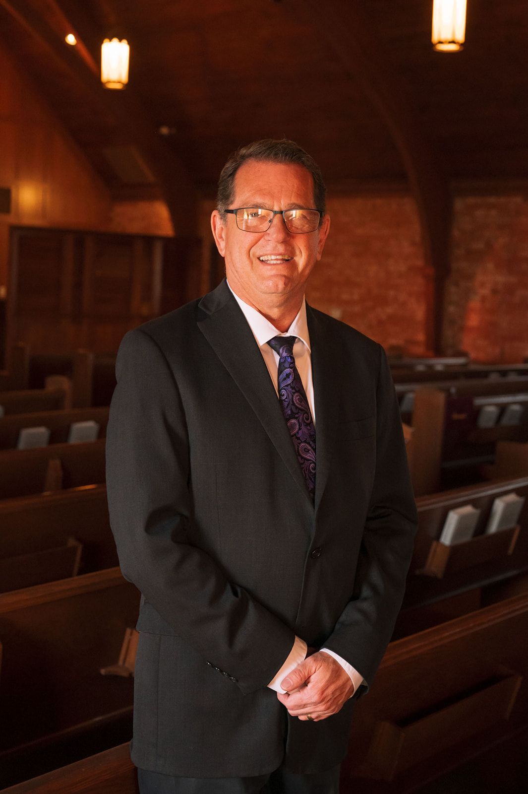 Damon Atkins, staff member at Boxwell Brothers Funeral Directors in Amarillo, Texas