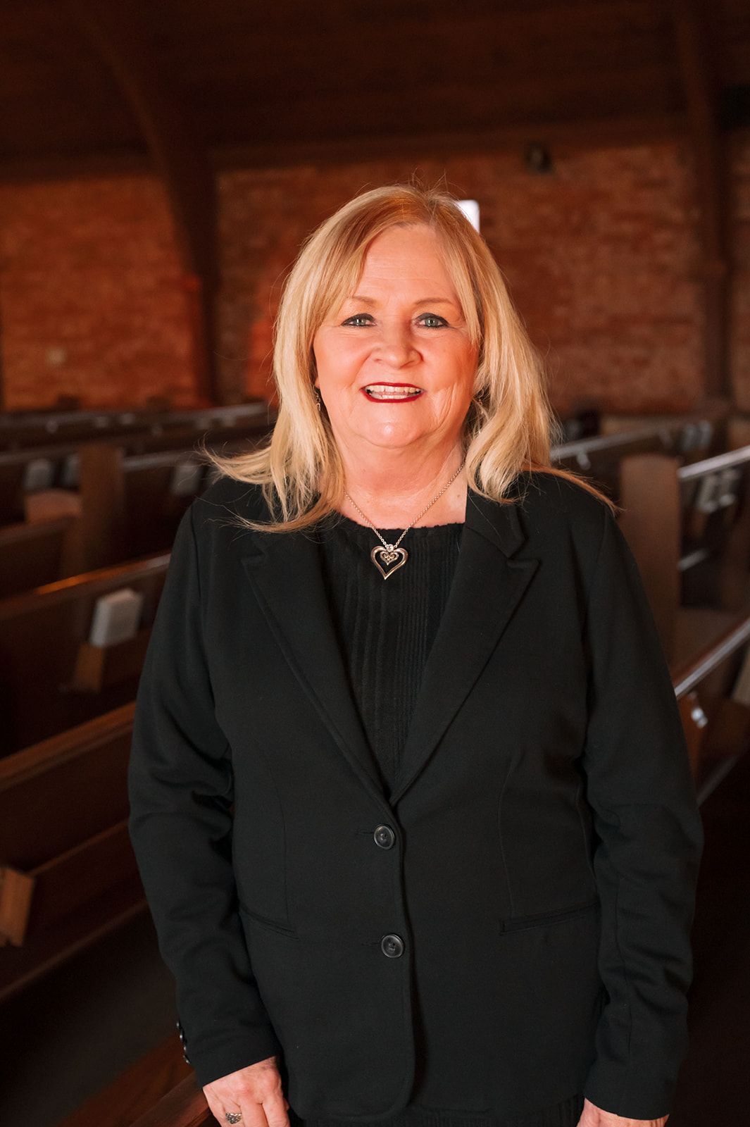 Connie Hawkins, staff member at Boxwell Brothers Funeral Directors in Amarillo, Texas