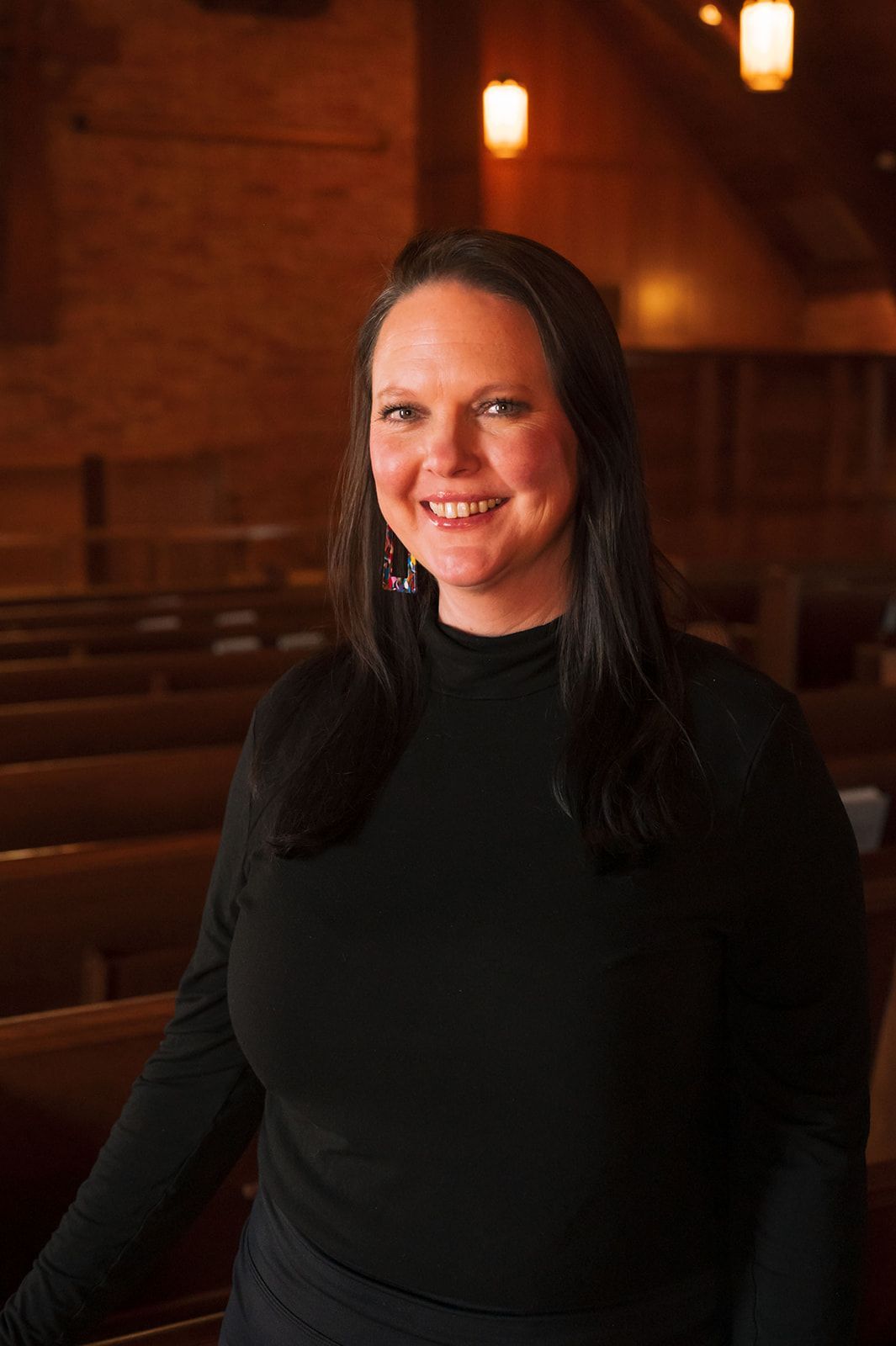 Sarah Lemaster, staff member at Boxwell Brothers Funeral Directors in Amarillo, Texas