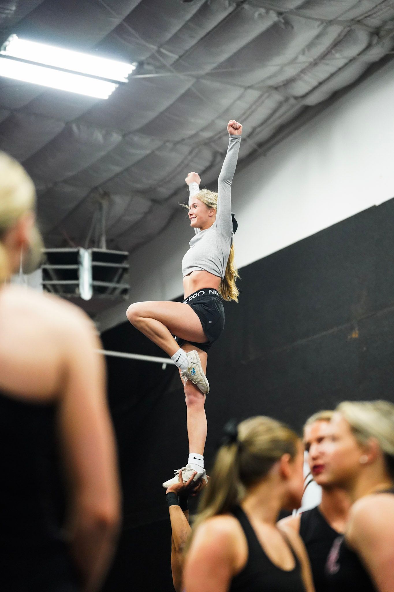 Coed Stunting for Cheer