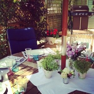 A Special Birthday BBQ in the Pepper Garden