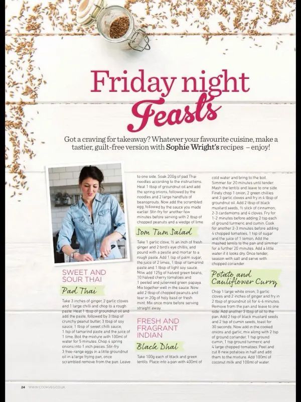 COOK VEGETARIAN MAGAZINE