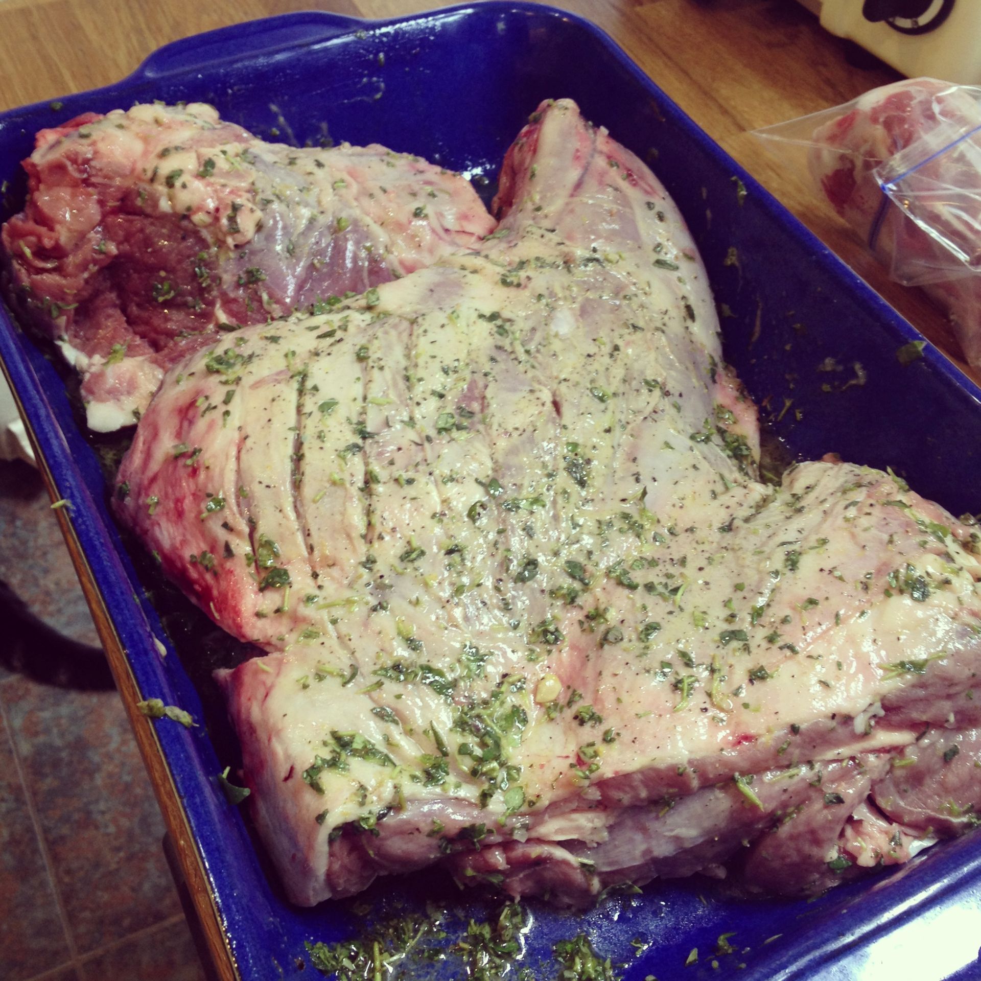 MARINATE THE LAMB