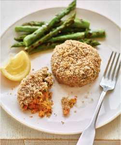 COD AND SWEET POTATO FISH CAKES