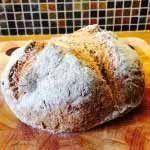 Make a well in the centre and add the buttermilk