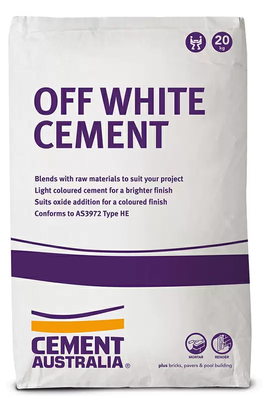 Off-White Cement — Currumbin QLD — Currumbin Garden Supplies Off-White Cement — Currumbin QLD — Currumbin Garden Supplies
