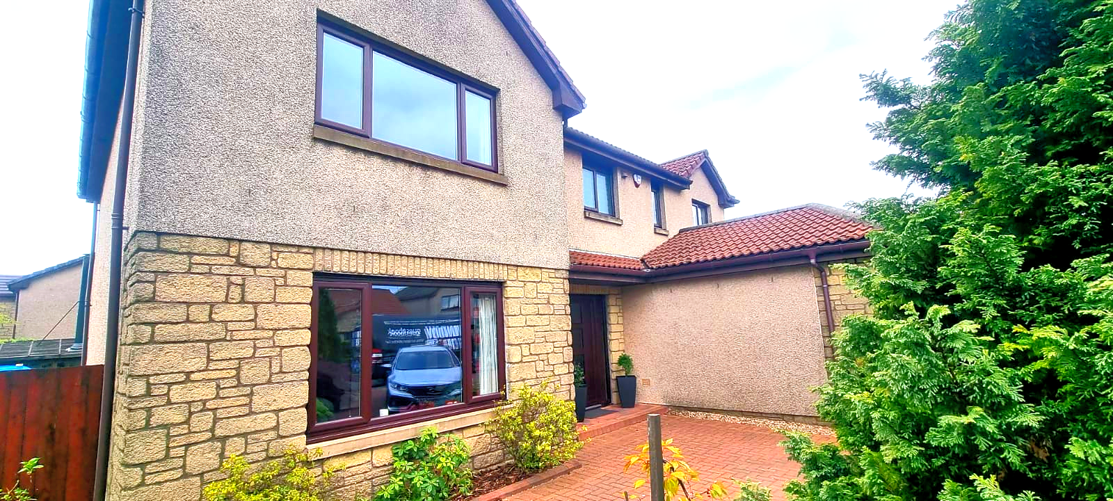 Window Store upvc rosewood dark brown windows