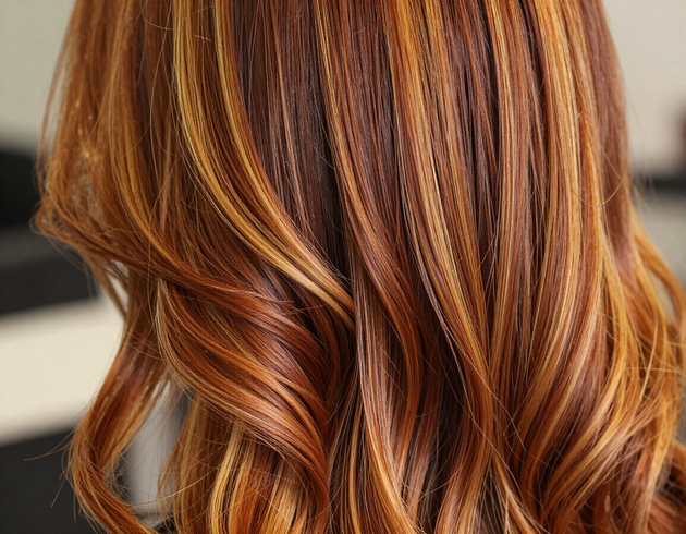 Hair colour service at Sea Berry Hair Designs