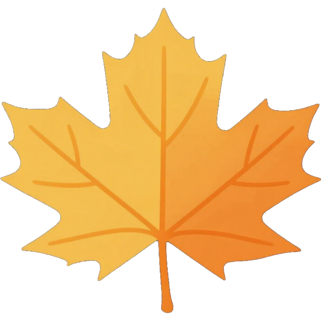 autumn leaf divider