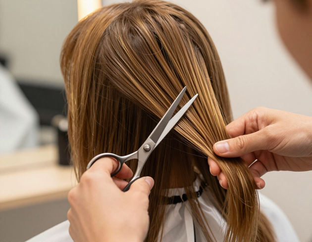 Professional haircut service