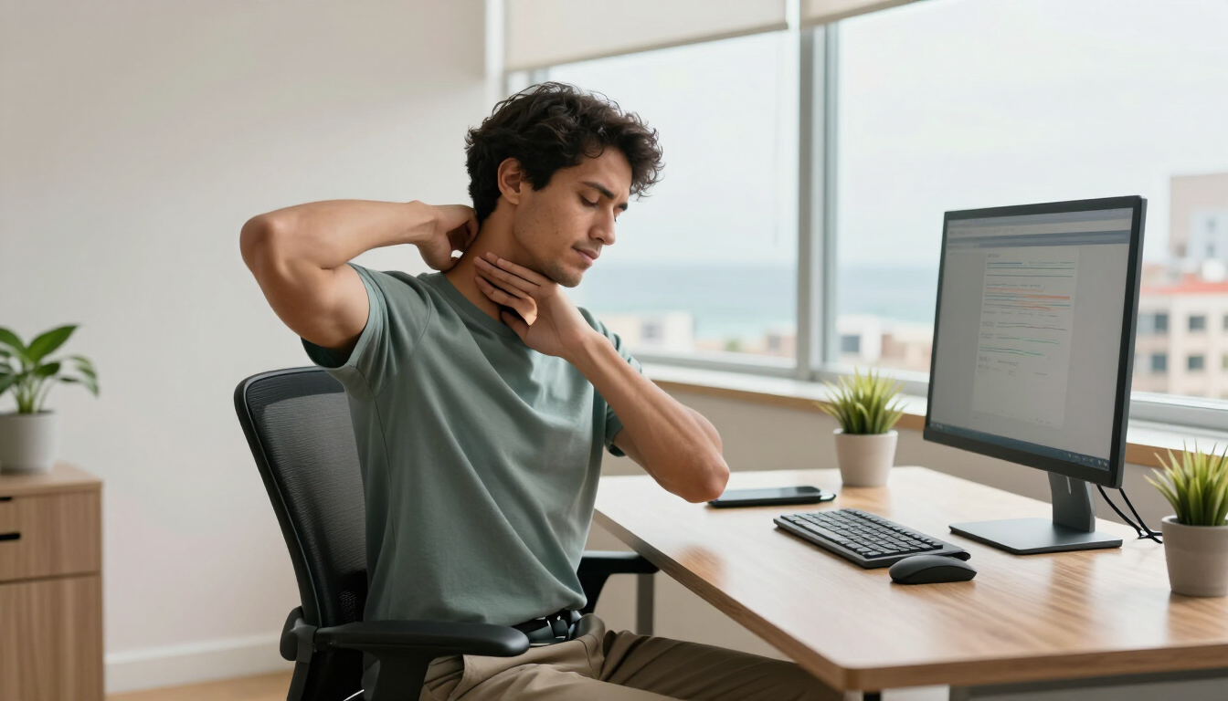 Pausas activas para prevenir dolor de espalda y cuello