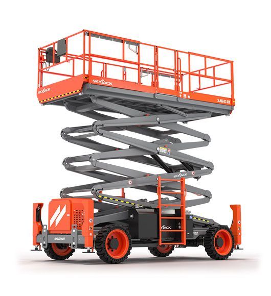 9243' RT SCISSOR LIFT